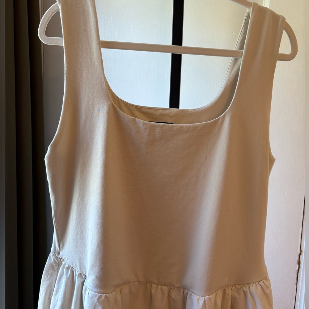 J.Crew | Natural Drop Waist Maxi Dress with pockets | XL - Picture 3 of 9